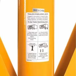 Global Industrial™ Heavy-Duty Trailer Stabilizing Jack Stand, 100,000 Lb. Static Capacity -Automotive Shop Equipment Shop 500106 35