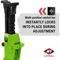 American Forge & Foundry Viking Jack Stand Set, 4 Ton, Ratcheting Style 14 American Forge & Foundry Viking Jack Stand Set, 4 Ton, Ratcheting Style -Automotive Shop Equipment Shop 55040 AFF viking jack stand 5