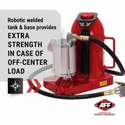 American Forge & Foundry Hydraulic Bottle Jack, 20 Ton, Super Duty, Air -Automotive Shop Equipment Shop 5620SD AFF bottle jack 3
