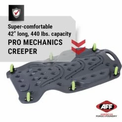 American Forge & Foundry Mechanic Creeper, 42"L, HDPE, 440 Capacity Lbs. -Automotive Shop Equipment Shop 57100 AFF viking creeper 2