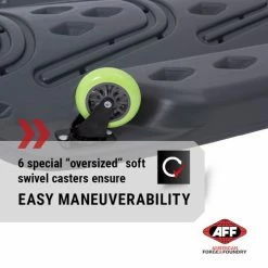 American Forge & Foundry Mechanic Creeper, 42"L, HDPE, 440 Capacity Lbs. -Automotive Shop Equipment Shop 57100 AFF viking creeper 4