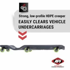American Forge & Foundry Mechanic Creeper, 42"L, HDPE, 440 Capacity Lbs. -Automotive Shop Equipment Shop 57100 AFF viking creeper 5