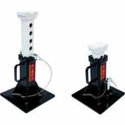 AME International AME 24 Ton Heavy Duty Jack Stands, 1 Pair, Flat Handle - 14425 -Automotive Shop Equipment Shop AR5 14425 XZ