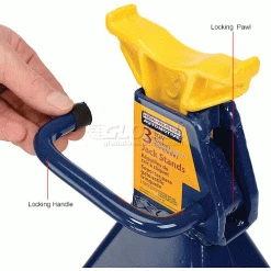 Hein-Werner 3 Ton Jack Stands - HW93503 20 Hein-Werner 3 Ton Jack Stands - HW93503 -Automotive Shop Equipment Shop B1145083 3wco