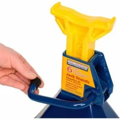 Hein-Werner 6 Ton Jack Stands (Set of 2) - HW93506 -Automotive Shop Equipment Shop B1145084 06