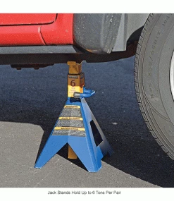 Hein-Werner 6 Ton Jack Stands (Set of 2) - HW93506 -Automotive Shop Equipment Shop B1145084 2wco