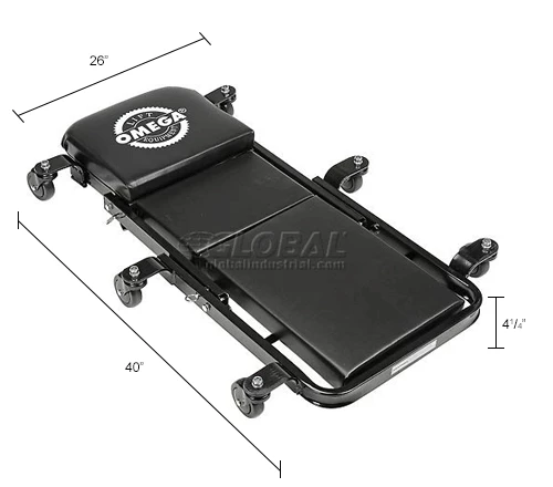 Omega 450 lb. Cap. Low Profile Z Creeper - 91452 21 Omega 450 lb. Cap. Low Profile Z Creeper - 91452 - Image 21