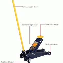 Hein-Werner 3 Ton Service Jack - HW93652 41 Hein-Werner 3 Ton Service Jack - HW93652 -Automotive Shop Equipment Shop B1145158 1wco
