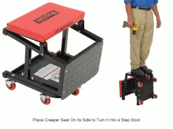 Pro-Lift 300 lb. Cap. Creeper Seat/Stool Combo - C-2800 -Automotive Shop Equipment Shop B1145176 2wco
