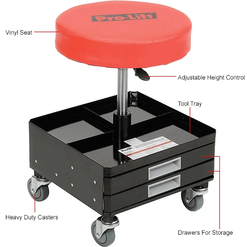 Pro-Lift Pneumatic Chair W/ Drawers - C-3100 16 Pro-Lift Pneumatic Chair W/ Drawers - C-3100 - Image 16