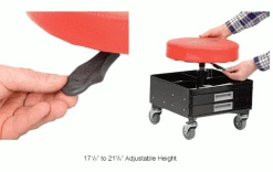 Pro-Lift Pneumatic Chair W/ Drawers - C-3100 39 Pro-Lift Pneumatic Chair W/ Drawers - C-3100 -Automotive Shop Equipment Shop B1145179 3wco