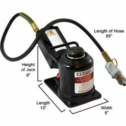 AME International 20 Ton Low Profile Air Hydraulic Bottle Jack - 14461 -Automotive Shop Equipment Shop B2339460 1