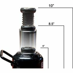 AME International 20 Ton Low Profile Air Hydraulic Bottle Jack - 14461 -Automotive Shop Equipment Shop B2339460 2