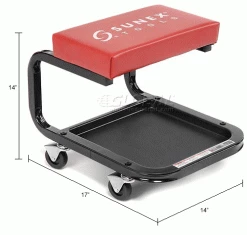 Sunex Tools 8507 Padded Creeper Seat -Automotive Shop Equipment Shop B643129 dim