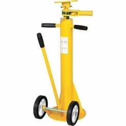 Ideal Warehouse Ratchet Top Trailer Stabilizing Jack 60-5453 100,000 Lb. Static Cap.