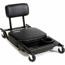 Shopsol Detailing Creeper 500 Lb. Cap. - Black Steel/Vinyl - 3010006