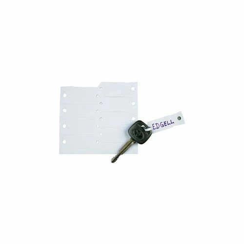 Petrosky White Key Tags - 1000 per Box - Min Qty 9 1 Petrosky White Key Tags - 1000 per Box - Min Qty 9