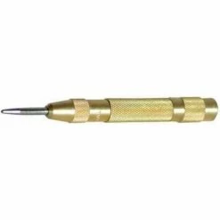 Keysco Automatic Center Punch, Steel, 1/3"W x 2/5"D x 5-4/5"H