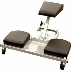 Keysco Knee Saver Work Seat W/Tool Tray, Steel, 23"W x 22"D x 12"H, 300Lbs Capacity