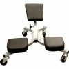 Keysco Knee Saver Work Seat, Steel, 24"W x 28"D x 12"H, 300Lbs Capacity