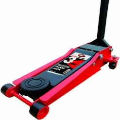 American Forge & Foundry Floor Jack W/ 2pc Handle, 3 Ton, Low-Profile