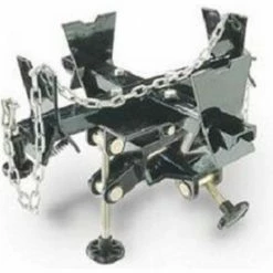 American Forge & Foundry Transmission Adapter, Adjustable, Black (3190B/3192A)