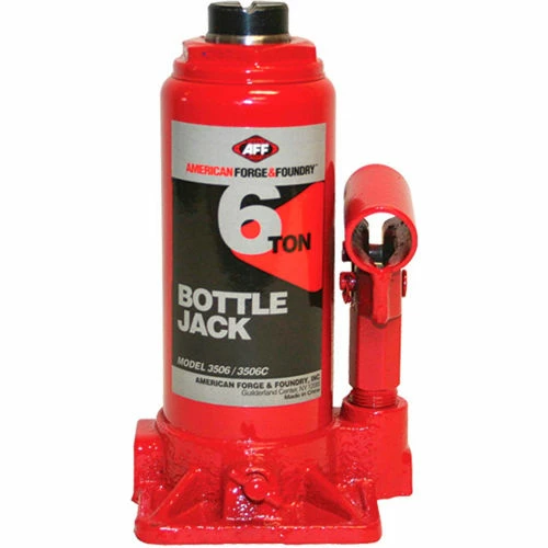 American Forge & Foundry Bottle Jack, 6 Ton 1 American Forge & Foundry Bottle Jack, 6 Ton