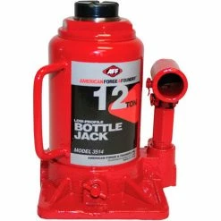 American Forge & Foundry Bottle Jack, 12 Ton, Short Body