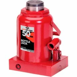 American Forge & Foundry Bottle Jack W/ 1pc Handle, 50 Ton