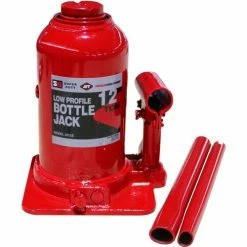 American Forge & Foundry Bottle Jack, 12 Ton, Super Duty, Low Profile