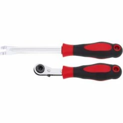 American Forge & Foundry Slack Adjuster Release Tool and 5/16" Wrench, Thermoplastic Rubber Handle