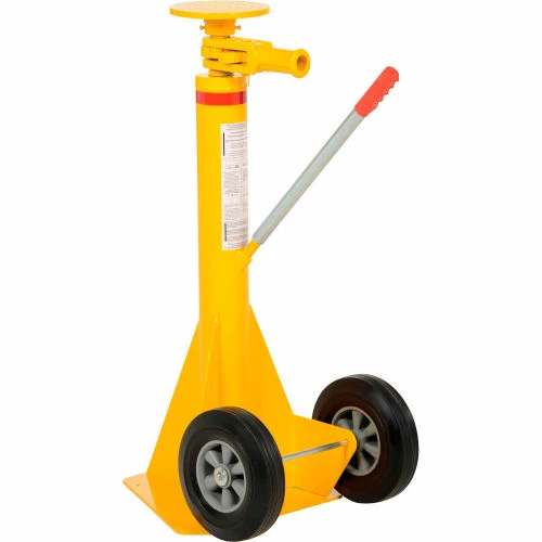 Vestil Ratchet Trailer Stabilizing Jack LO-J-100 100,000 Lb. Static Capacity 1 Vestil Ratchet Trailer Stabilizing Jack LO-J-100 100,000 Lb. Static Capacity