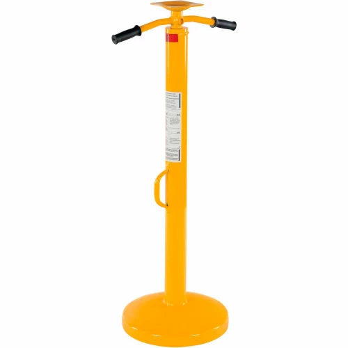 Vestil Economy Trailer Stabilizing Jack with 2 Handles SJ-35-2H 50,000 Lb. Static Capacity 1 Vestil Economy Trailer Stabilizing Jack with 2 Handles SJ-35-2H 50,000 Lb. Static Capacity