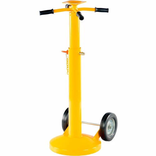 Vestil Economy Trailer Stabilizing Jack with 2 Wheels SJ-35-EF 50,000 Lb. Static Capacity 2 Vestil Economy Trailer Stabilizing Jack with 2 Wheels SJ-35-EF 50,000 Lb. Static Capacity - Image 2