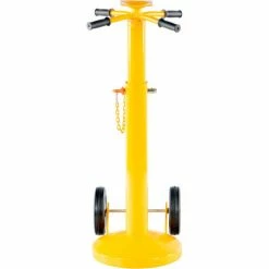 Vestil Economy Trailer Stabilizing Jack with 2 Wheels SJ-35-EF 50,000 Lb. Static Capacity 6 Vestil Economy Trailer Stabilizing Jack with 2 Wheels SJ-35-EF 50,000 Lb. Static Capacity -Automotive Shop Equipment Shop VEI SJ 35 EF C