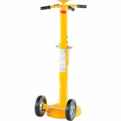 Vestil Economy Trailer Stabilizing Jack with 2 Wheels SJ-35-EF 50,000 Lb. Static Capacity 7 Vestil Economy Trailer Stabilizing Jack with 2 Wheels SJ-35-EF 50,000 Lb. Static Capacity -Automotive Shop Equipment Shop VEI SJ 35 EF D