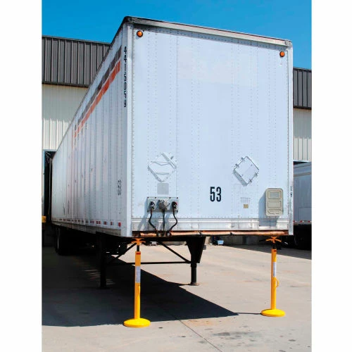 Vestil Economy Round Base Trailer Stabilizing Jack SJ-35 50,000 Lb. Static Capacity 4 Vestil Economy Round Base Trailer Stabilizing Jack SJ-35 50,000 Lb. Static Capacity - Image 4