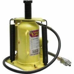 Esco Equipment Tiger Tool 20-Ton Air Hydraulic Bottle Jack-Yellowjackit - ESC10446