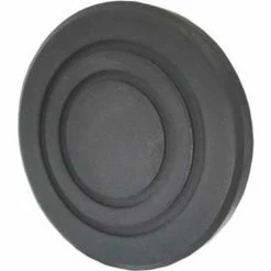 The Main Resource Lift Pads For Globe, Round Rubber Pad, 5-1/2" X 3/4"