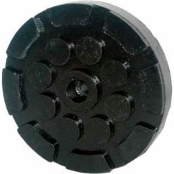The Main Resource Lift Pad For Quality, Molded Rubber Rubber Pad, 4-3/4" Round